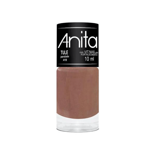 Imagem do produto Esmalte Anita Cor Tule Perolado 10Ml