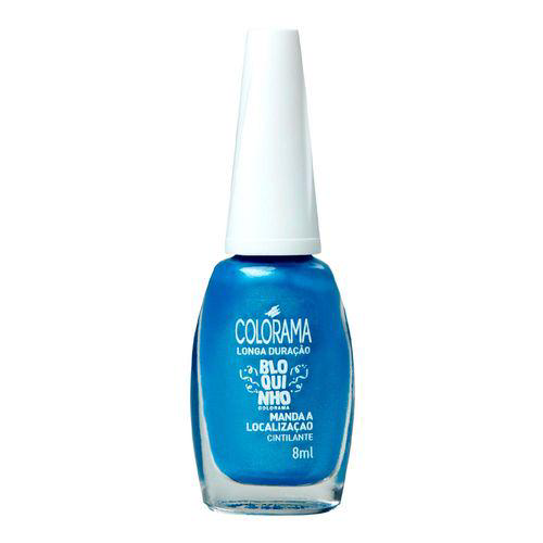 Imagem do produto Esmalte Colorama Bloquinho Manda A Localização Cinctilante 8Ml