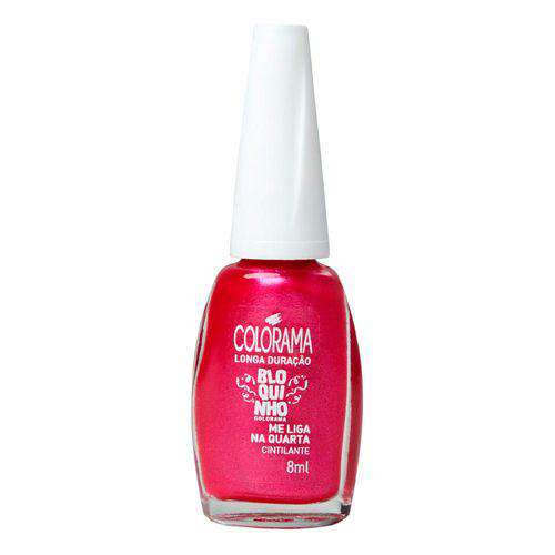 Imagem do produto Esmalte Colorama Bloquinho Me Liga Na Quarta Cintilante 8Ml
