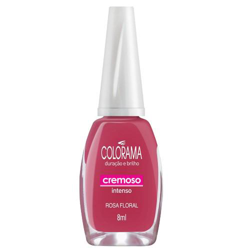Imagem do produto Esmalte - Colorama Cremoso Rosa Floral Blister
