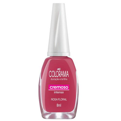 Esmalte - Colorama Cremoso Rosa Floral Blister