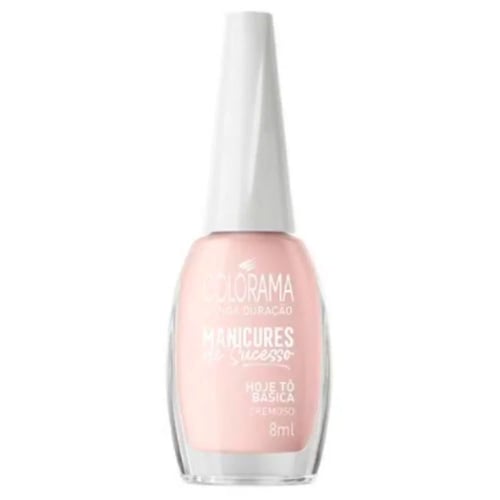 Imagem do produto Esmalte Colorama Manicures De Sucesso Cor Hoje Tô Básica Com 8Ml