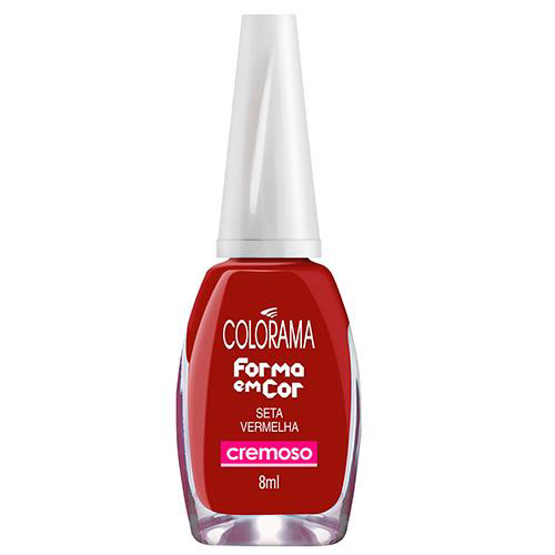 Esmalte Colorama Seta Vermelha 8Ml - Seta Vermelha