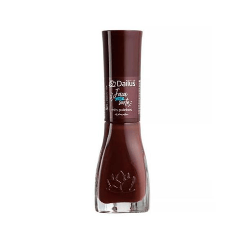 Esmalte Cremoso Dailus Faça Sua Sorte Três Pulinhos Com 8Ml