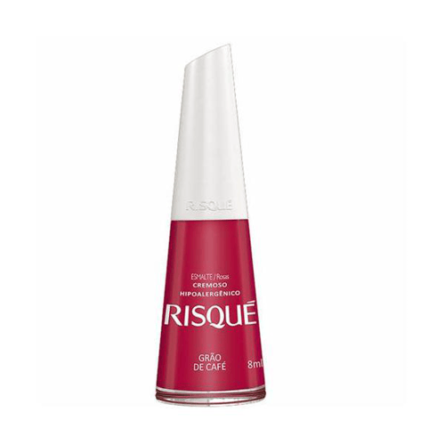 Imagem do produto Esmalte Cremoso Risqué Grão De Café Hipoalergênico Com 8Ml