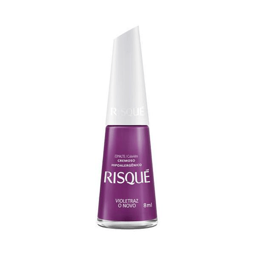 Esmalte Cremoso Risqué Violetraz O Novo 8 Ml