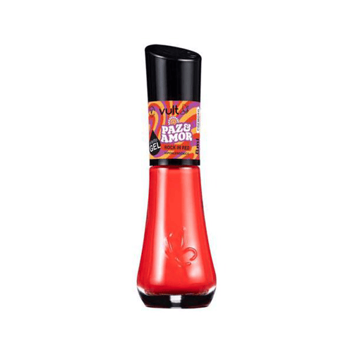 Imagem do produto Esmalte Cremoso Vult Paz E Amor 5 Free 8Ml Rock In Red 8Ml