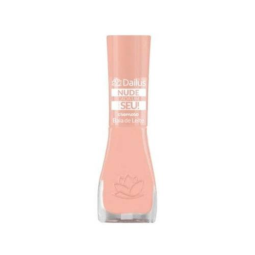 Imagem do produto Esmalte Dailus Color Nude Cada Um Tem O Seu! Cor 02 Bala De Leite Com 8Ml
