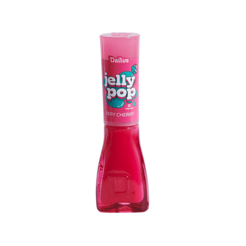 Imagem do produto Esmalte Dailus Jelly Pop Translúcido 8Ml Very Cherry