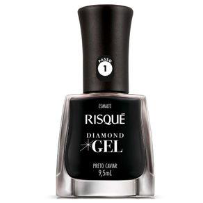 Imagem do produto Esmalte Gel Preto Caviar Risqué 9,5Ml