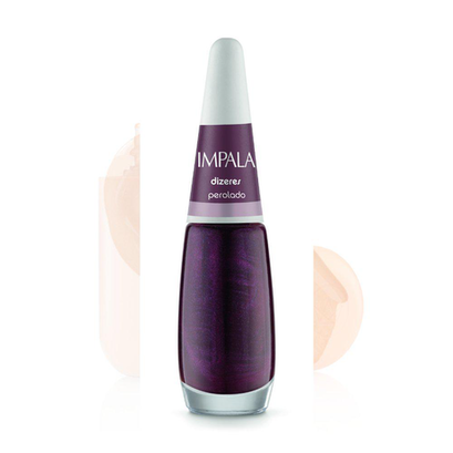 Imagem do produto Esmalte Impala A Cor Da Moda Perolado Dizeres 7,5Ml