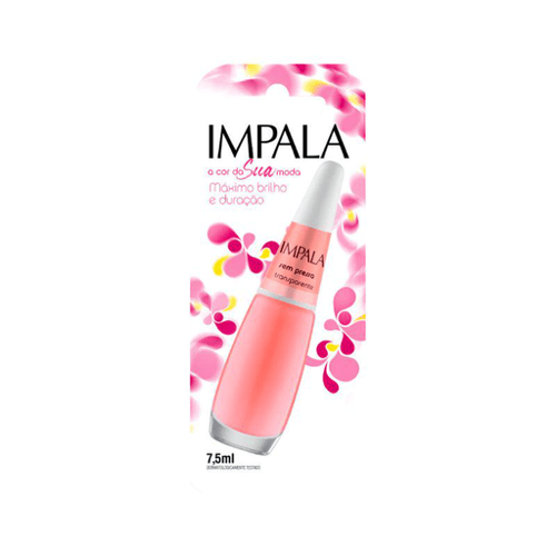 Imagem do produto Esmalte Impala A Cor Da Sua Moda 7,5Ml Transparente Sem Pressa