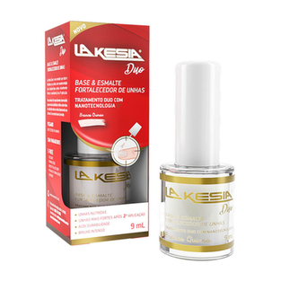 Esmalte Lakesia Duo Branco Quinoa 9Ml 9Ml