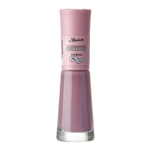 Imagem do produto Esmalte Marchetti Cremoso Cor Amorosa 228 Com 8Ml