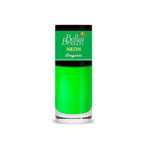 Imagem do produto Esmalte Neon Exagerou Bella Brazil 8Ml