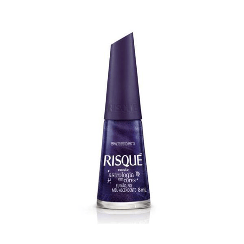 Imagem do produto Esmalte Risqué Astrologia Em Cores Cor Eu Não, Foi Meu Ascendente Metálico Matte Com 8Ml