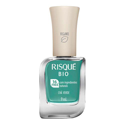 Esmalte Risqué Bio Chá Verde 9Ml Risque 9Ml
