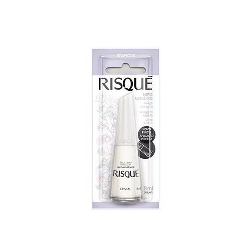 Imagem do produto Esmalte Risque Cintilante Cristal - Risque Cintilante Cristal 8Ml