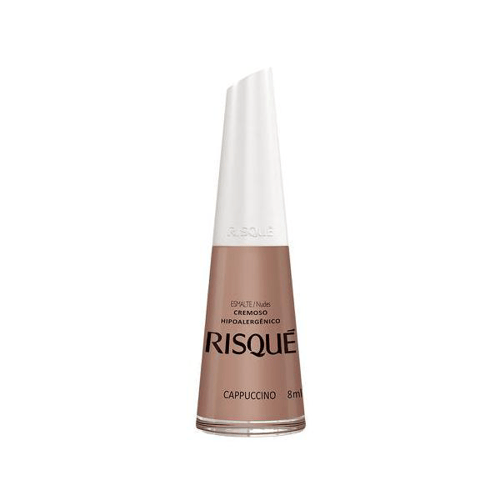 Imagem do produto Esmalte Risque Cremoso 8 Ml Cappuccino - Risqué Ultra Cremoso Cappuccino 8Ml