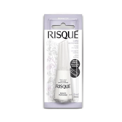 Esmalte - Risque Cremoso Bianco Purissimo 8Ml