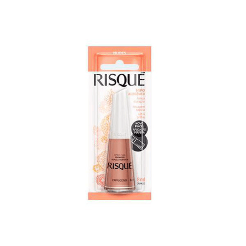 Imagem do produto Esmalte Risqué Cremoso Cappuccino 8Ml - Risque Ultra Cremoso Cappuccino 8Ml