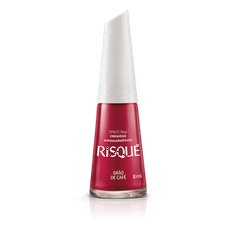 Esmalte Risque Cremoso Grao Cafe 8Ml