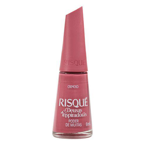 Imagem do produto Esmalte Risqué Deusas Inspiradoras Poder De Muitas Rosa 8 Ml