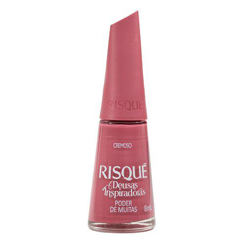 Esmalte Risqué Deusas Inspiradoras Poder De Muitas Rosa 8 Ml