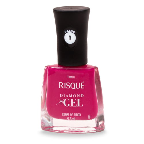 Esmalte Risqué Diamond Gel Creme De Pitaya 9,5Ml