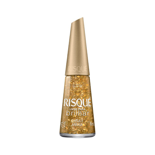 Esmalte Risque Livre Para Brilhar 8Ml Chega E Arrasa