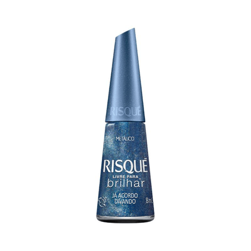 Esmalte Risque Livre Para Brilhar 8Ml Ja Acordo Divando
