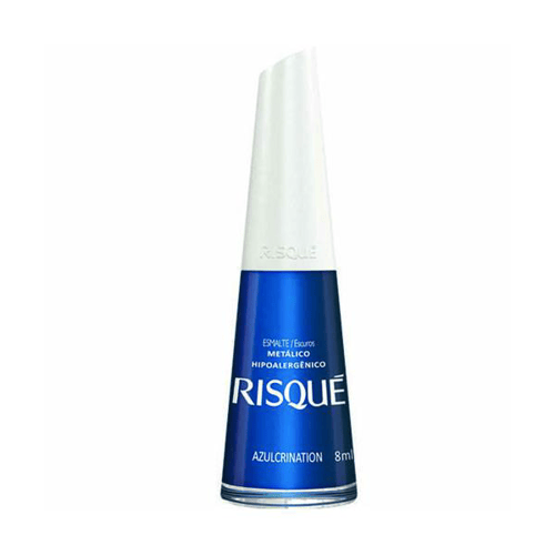 Imagem do produto Esmalte - Risque Metalico Azulcrination 8Ml