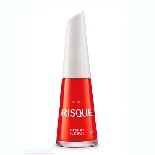 Imagem do produto Esmalte Risqué Vermelho Felicidade 8Ml