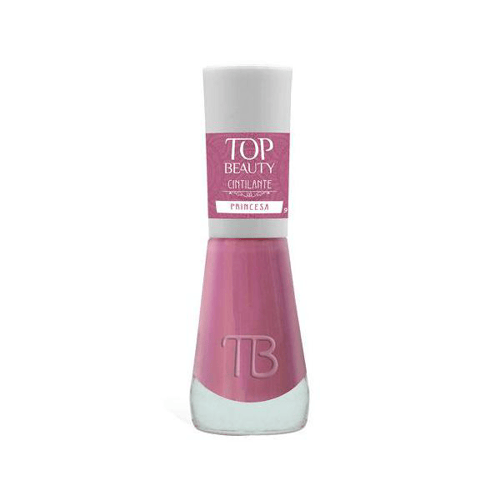 Imagem do produto Esmalte Top Beauty Cintilante Cor Princesa 9Ml