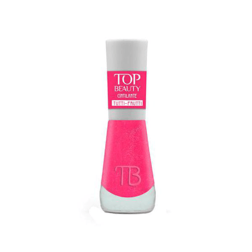 Imagem do produto Esmalte Top Beauty Cintilante Cor Tuttifrutti 9Ml