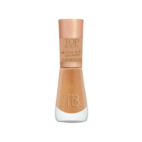 Imagem do produto Esmalte Top Beauty Cores De Outro Mundo Cintilante Cor Top Das Galáxias 9Ml