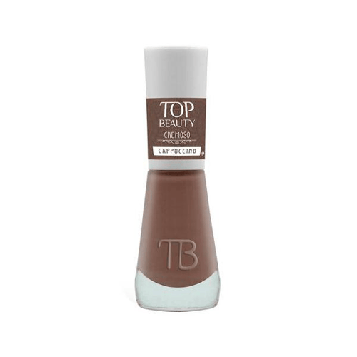 Imagem do produto Esmalte Top Beauty Cremoso Cor Cappucino 9Ml