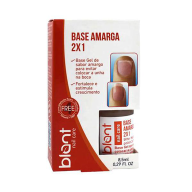 Imagem do produto Esmalte Tratamento Base Amarga 2X1 Blant 8,5Ml