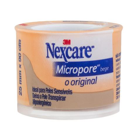 Imagem do produto Esparadrapo 3M Micropore Bege 25X90