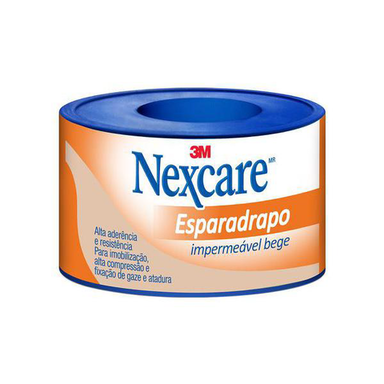 Imagem do produto Esparadrapo Impermeável Nexcare Bege De 25Mm X 0,9M Com 1 Unidade