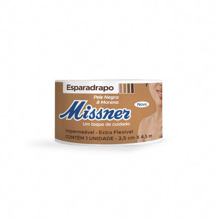 Imagem do produto Esparadrapo Impermeável Pele Negra E Morena Missner 2,5Cm X 4,5M