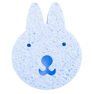 Esponja De Celulose Para Banho Borboleta Marco Boni Azul