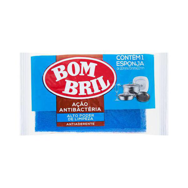 Esponja De Limpeza Bombril Antiaderente Com 1 Unidade