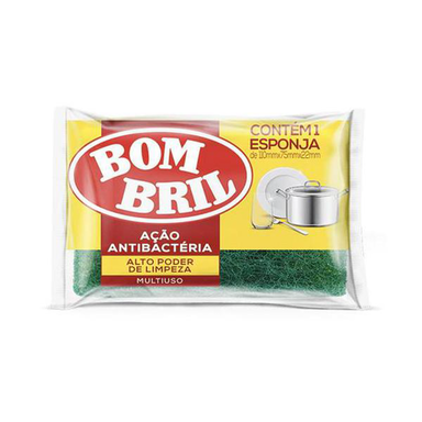 Esponja De Limpeza Bombril Multiuso 1 Unidade