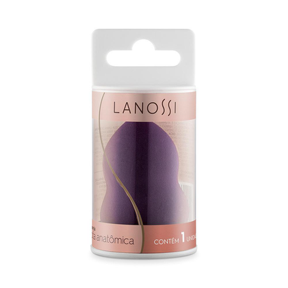 Imagem do produto Esponja De Maquiagem Lanossi Gota Anatômica