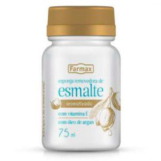 Imagem do produto Esponja Removedora De Esmalte Farmax Aromatizada Argan Com 75Ml