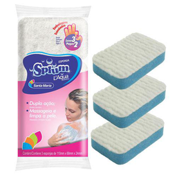 Imagem do produto Esponja Splum Para Banho Laqua Santa Maria