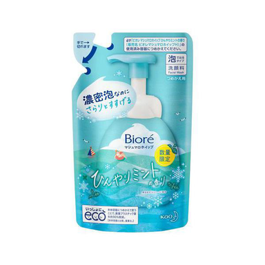 Imagem do produto Espuma De Limpeza Facial Bioré Marshmallow Whip Cleansing Cool Refil Com 130Ml