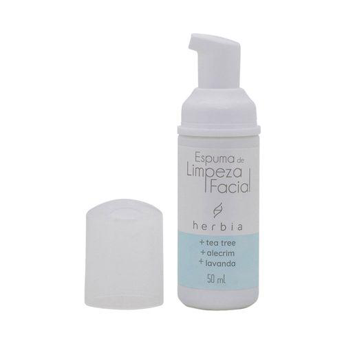 Imagem do produto Espuma De Limpeza Facial Natural 50Ml Herbia
