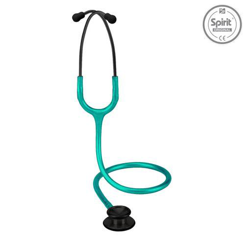 Imagem do produto Estetoscópio Professional Spirit Black Edition Verde Perolizado